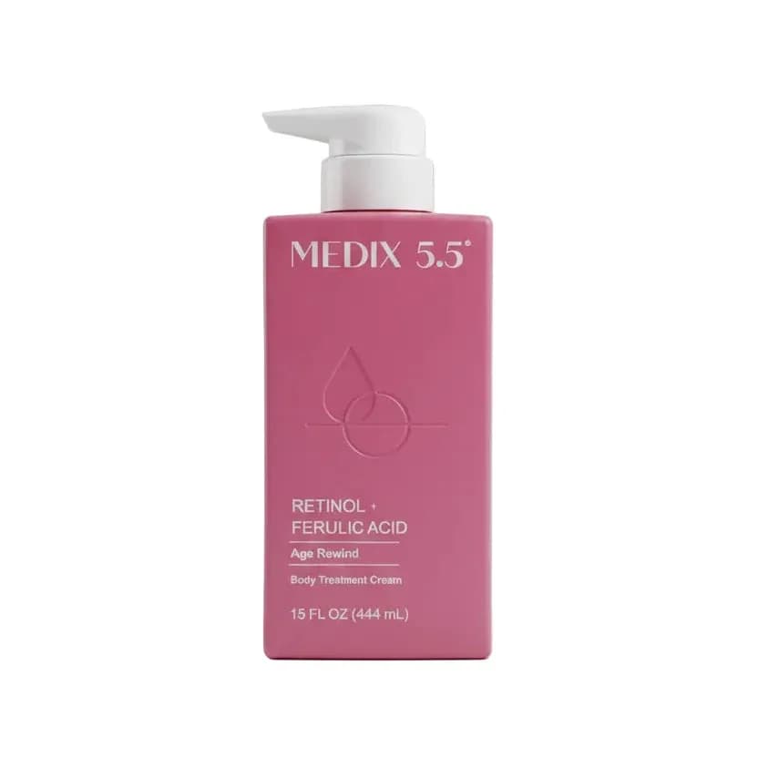 Medix 5.5 Vitamin C + Turmeric Brighten & Firm Body Treatment Cream - 444ml