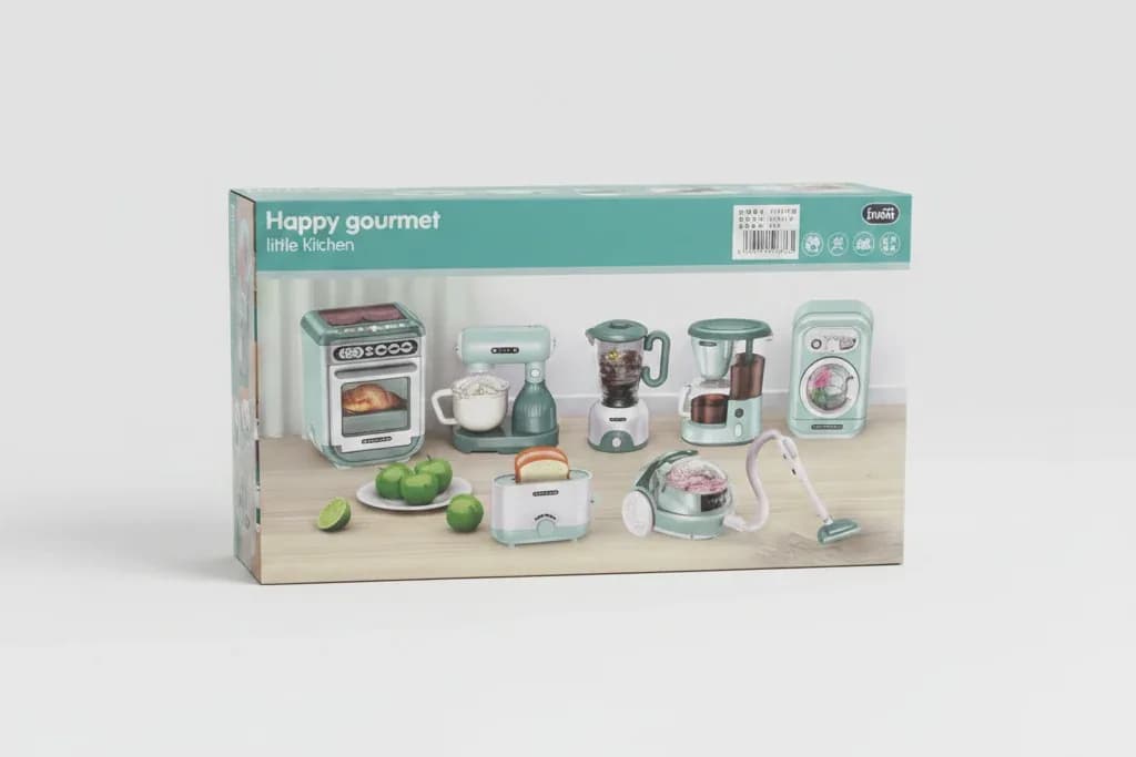 Happy Gourmet Little Kitchen Toy Set