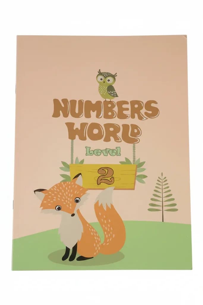 Numbers World Level 2 Educational Activity Book