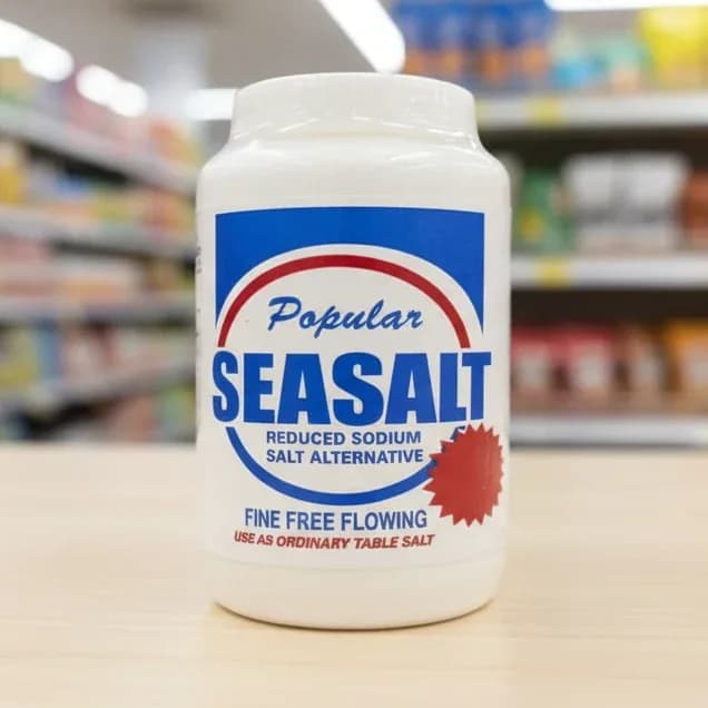 Popular Sea Salt Reduced Sodium Salt Alternative 500g
