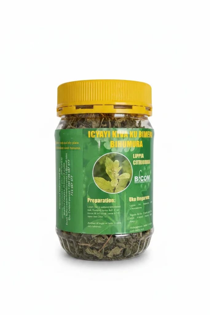 Icyayi Kiva Ku Bimera Bihumura (Lippia Citriodora)