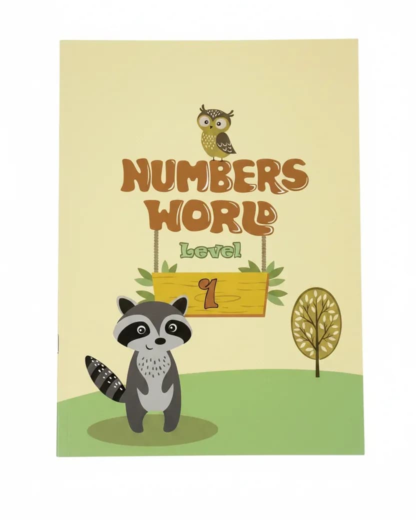Numbers World Level 1 Educational Activity Book