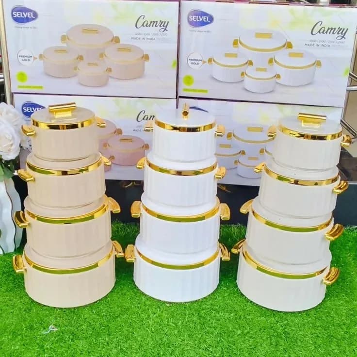 The Camry stainless steel hotpots 4Pcs