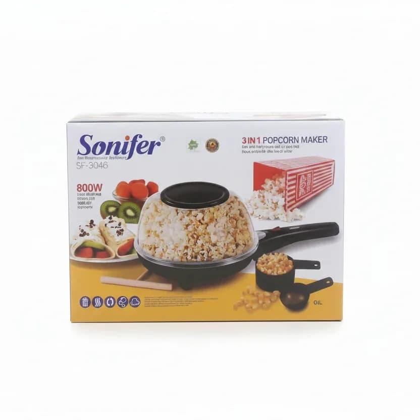 Sonifer Popcorn Maker /800W