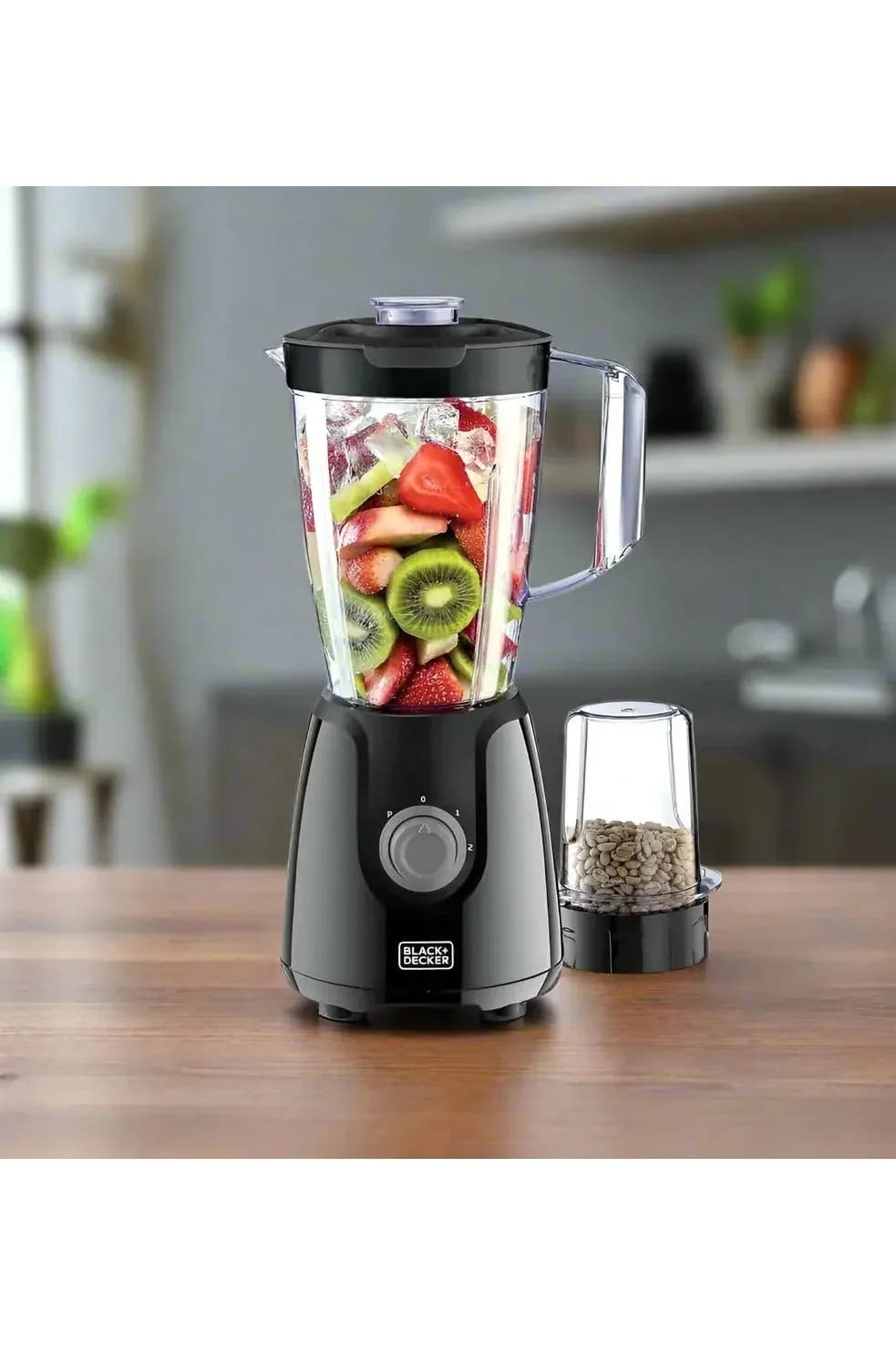 Black+Decker Blender with Grinder Mill 400W