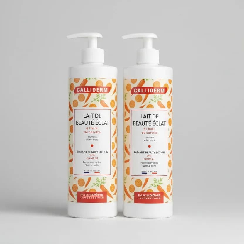 Calliderm Radiant Beauty Lotion with Carrot Oil 1pc 500ml