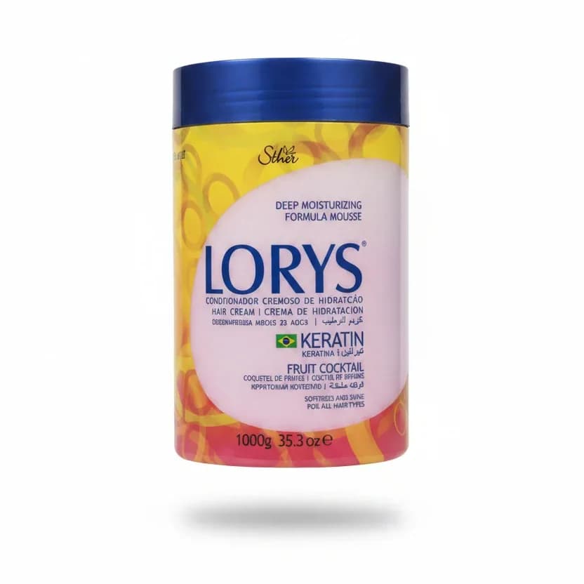 Lorys Keratin Fruit Cocktail Deep Moisturizing Hair Cream 1000ML