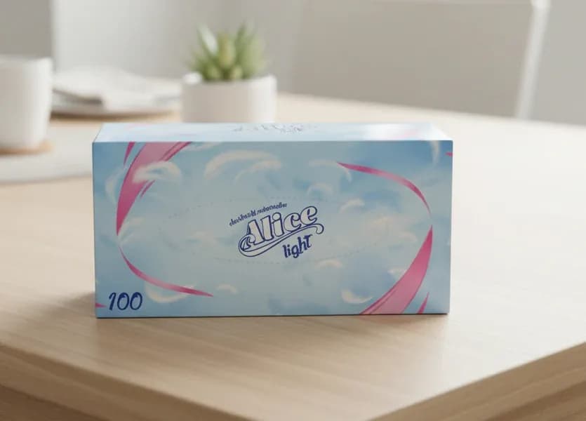 Alice Light Soft Facial Tissues – 100 tissues