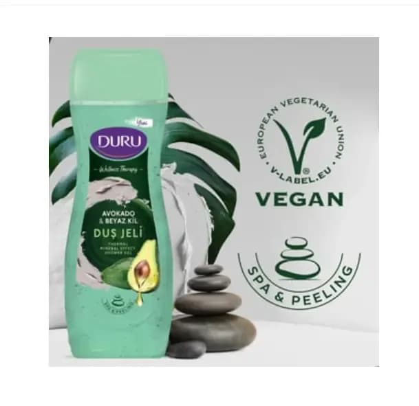 Duru Wellness Therapy Avocado & White Clay Shower Gel 450ml