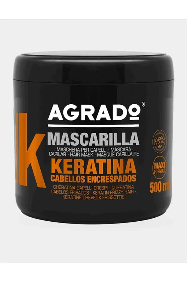 AGRADO Mascarilla Keratin Oat Bath and Shower Gel Hair Mask 500ml
