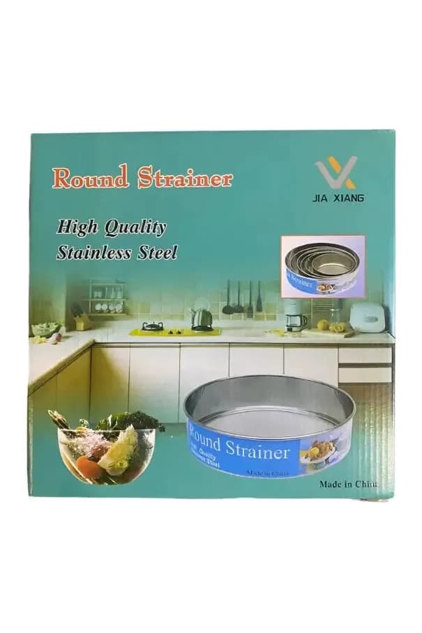 Round Flour Straine High Quality Stainless Steel