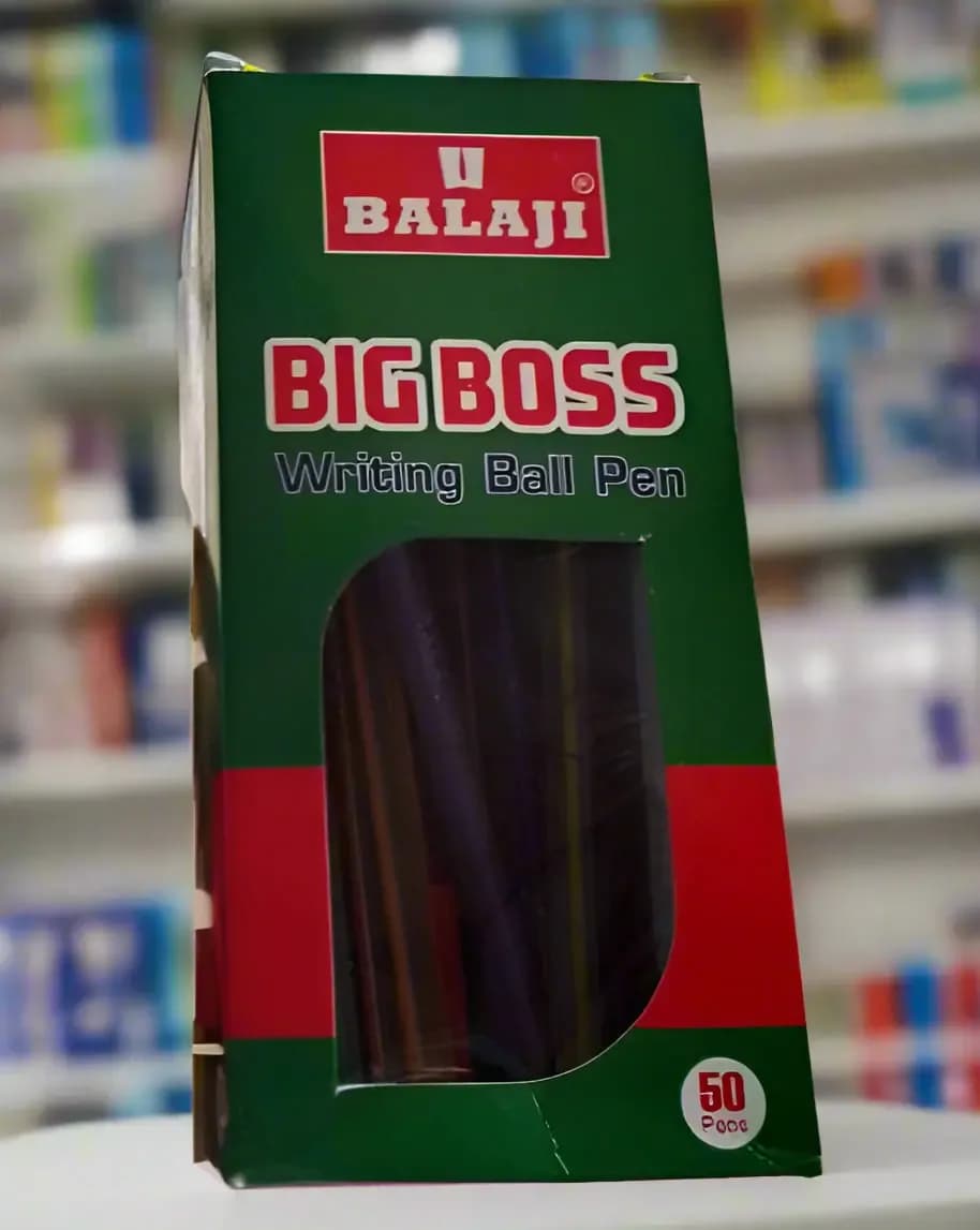 Balaji Big Boss Writing Ball Pen 50pcs