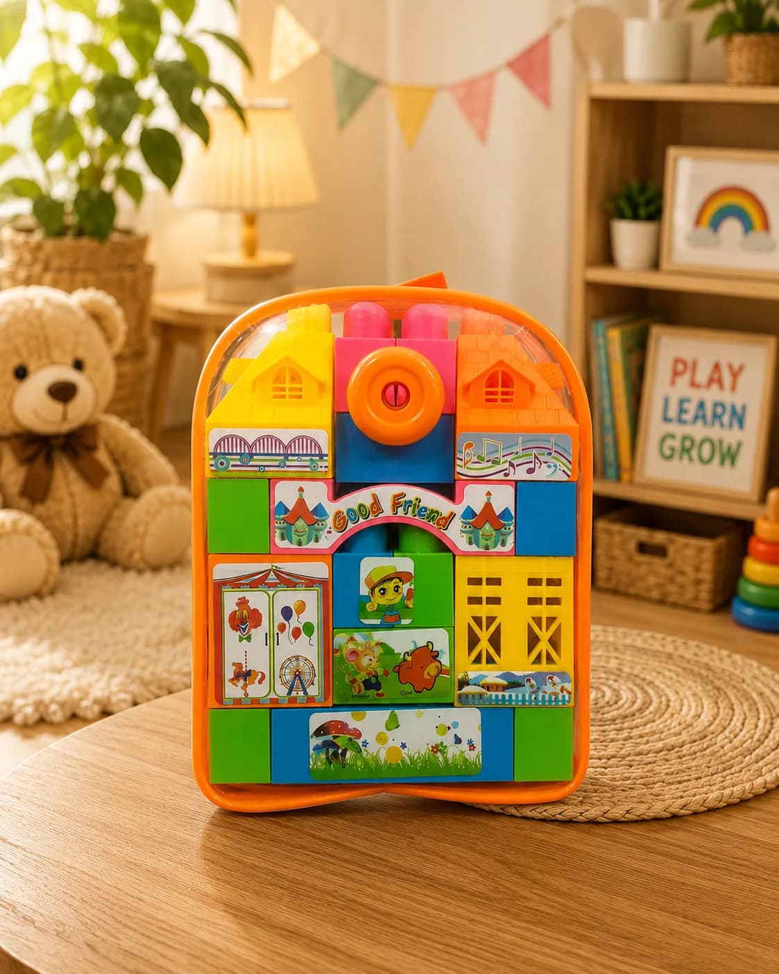 Kids Educational Building Blocks Set