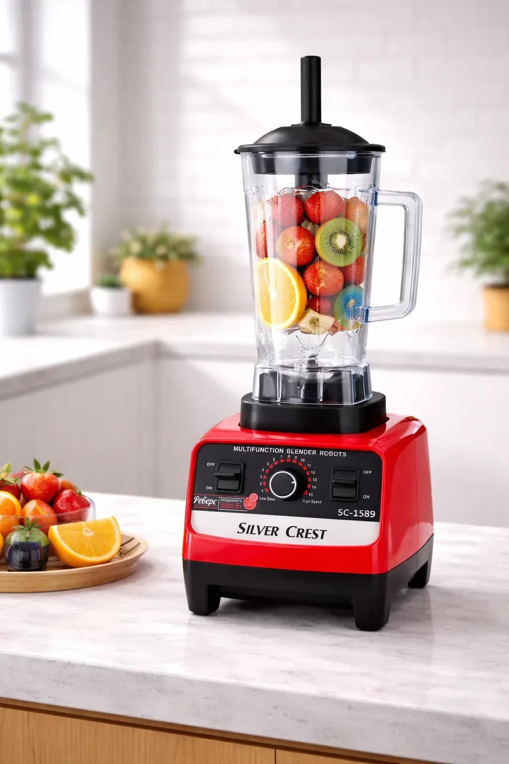 Silver Crest High-Power Multifunction Blender SC-1589 (3000W)