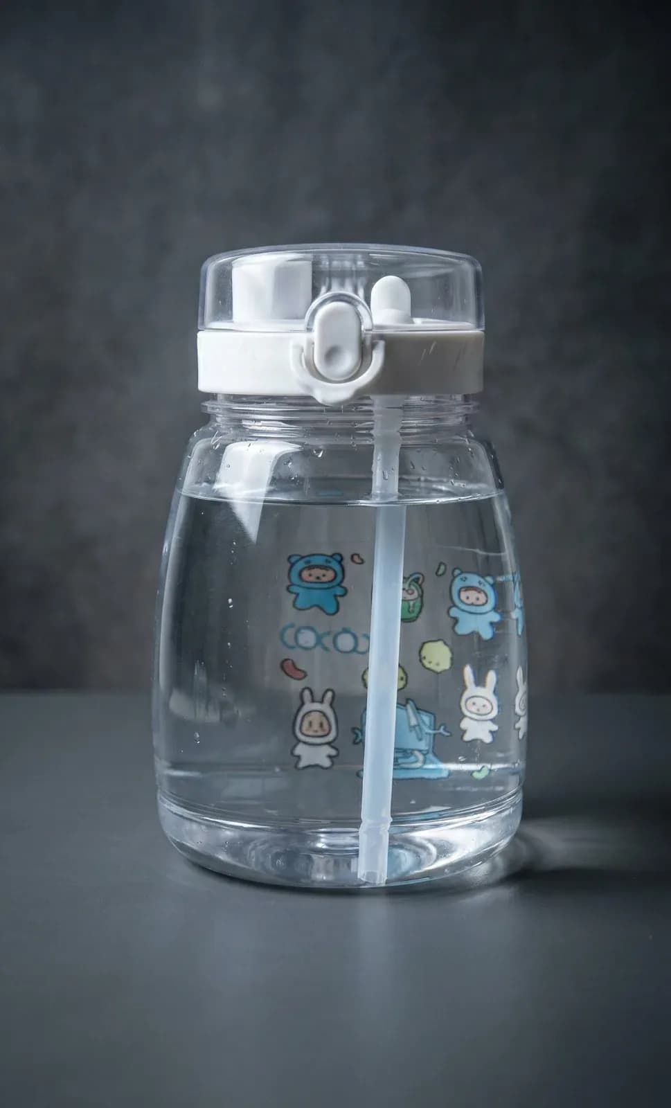 CuteSip Kids Straw Water Bottle