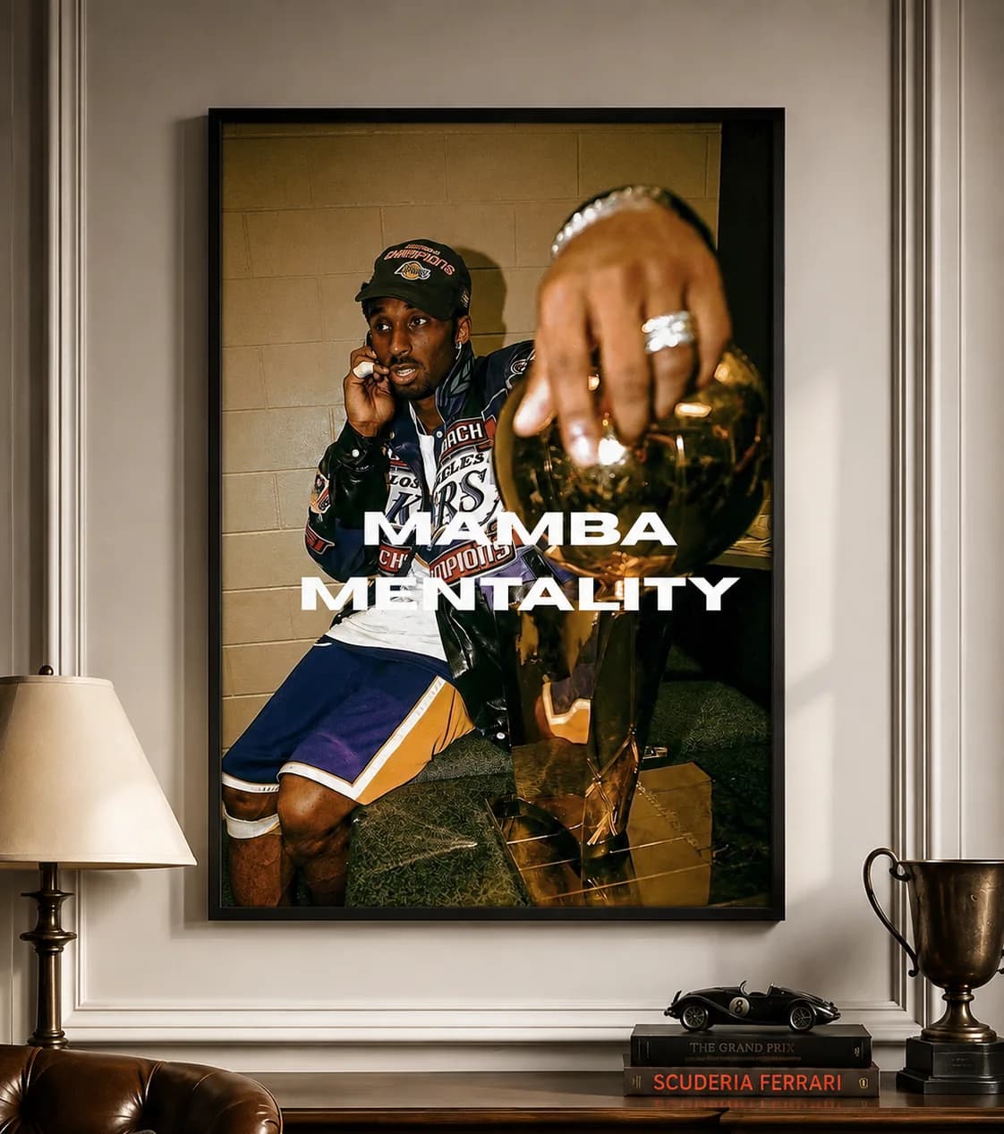 Mamba Mentality Basketball Framed Poster – A2 & A3