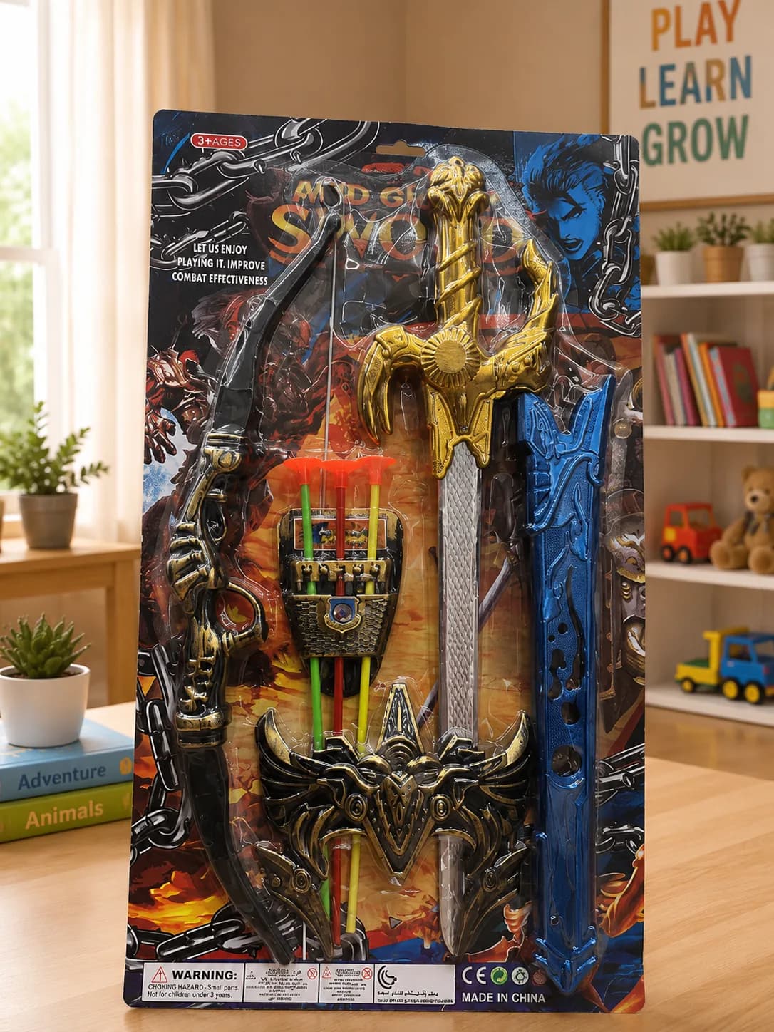 Fantasy Warrior Weapon Play Set for Kids