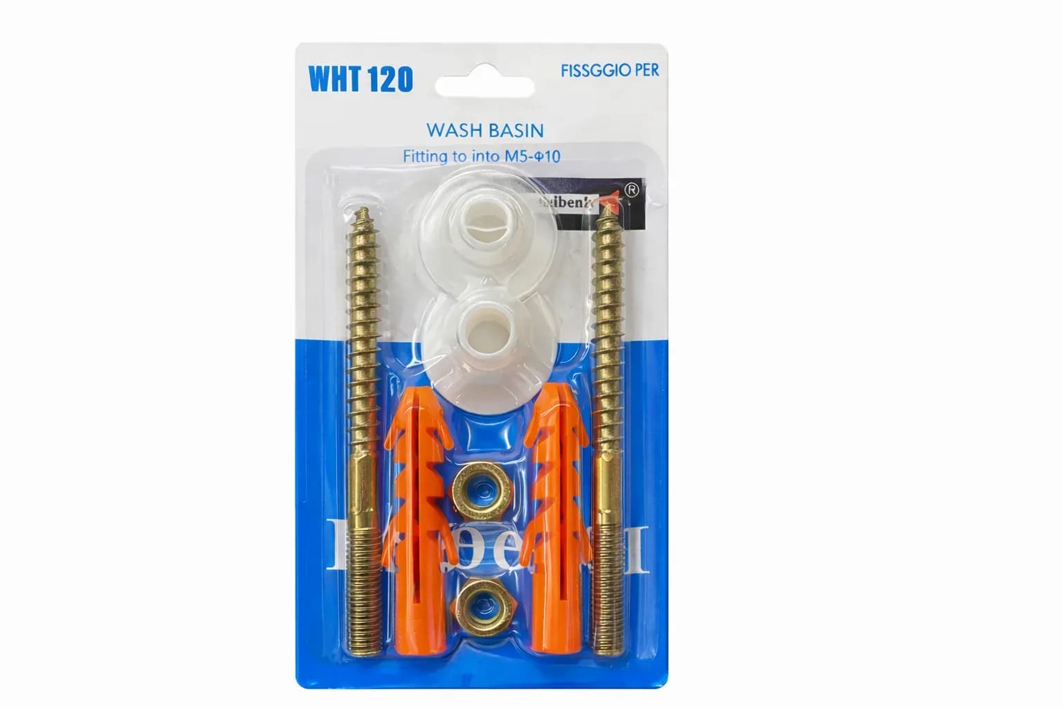 Wash Basin Mounting Bolt Kit (WHT 120) – Sink Fixing Set