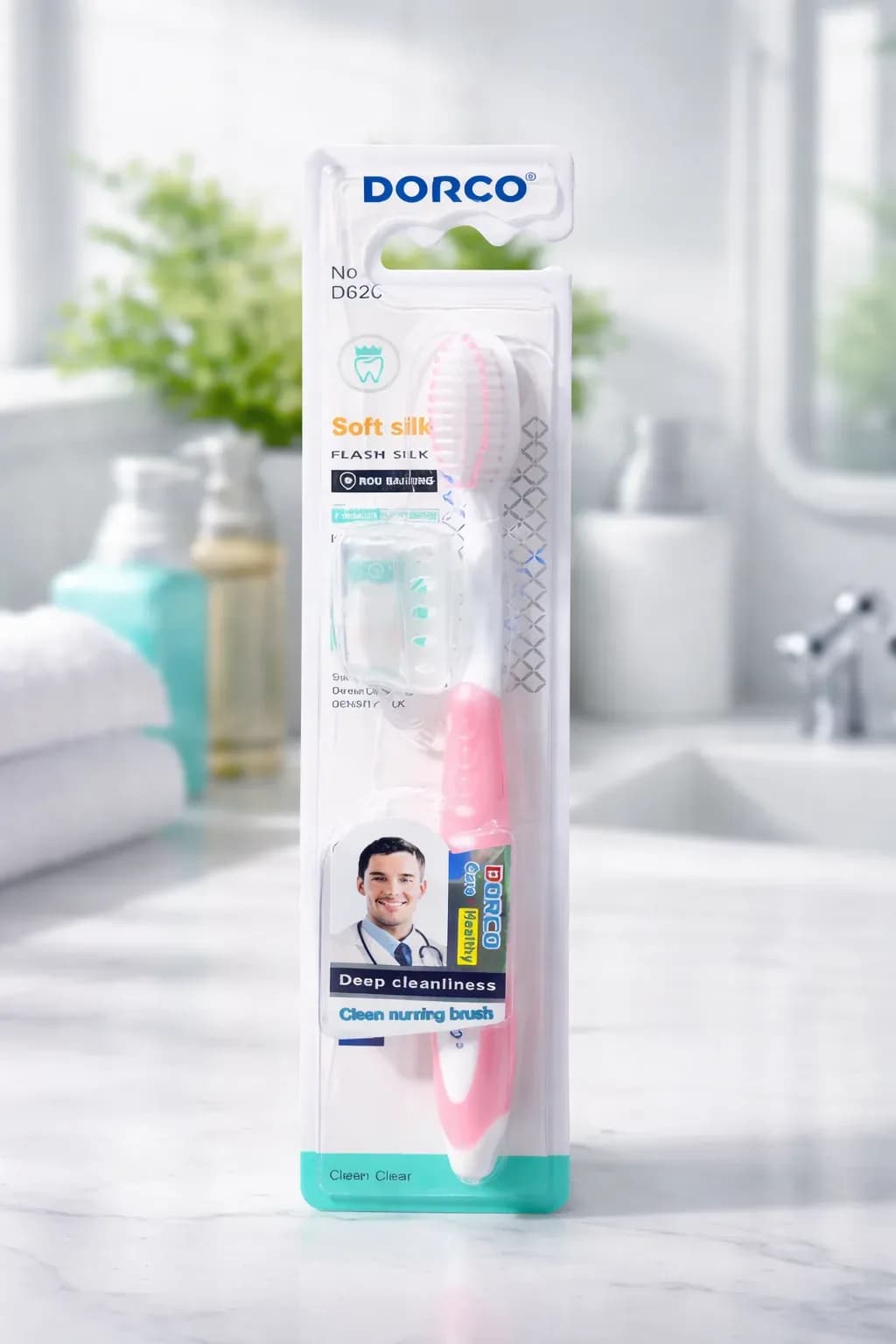 Dorco Soft Silk Flash Silk Toothbrush (Deep Clean)