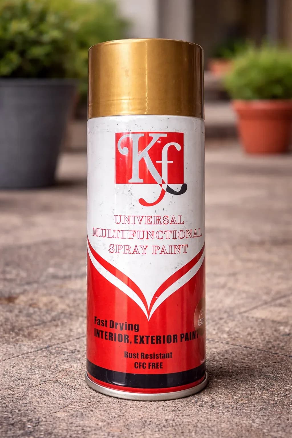 KF Universal Multi-functional Spray Paint (Gold Finish)