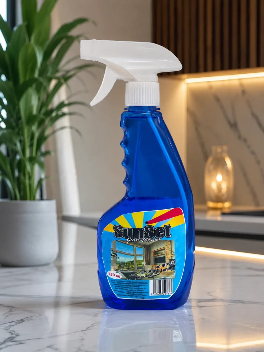 SunSet Glass Cleaner Spray – 750ml