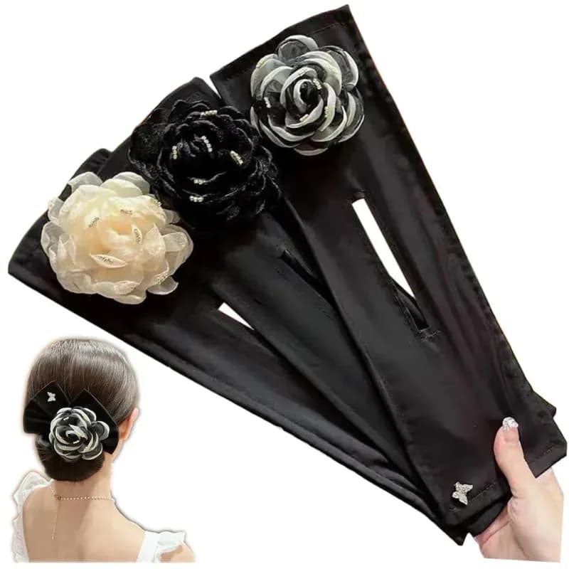 Hair bun maker, twist clip