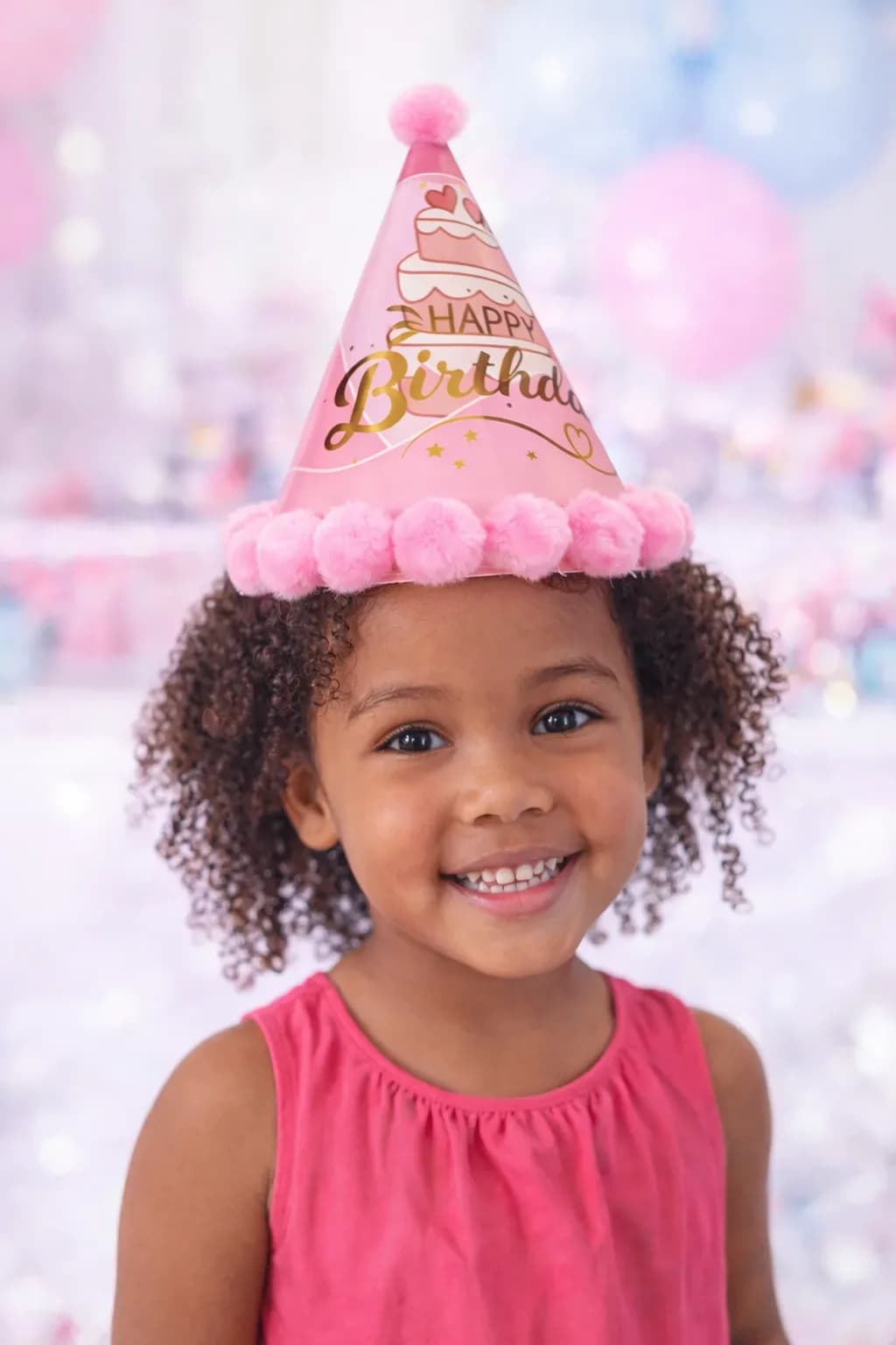 Happy Birthday Party Hats Set