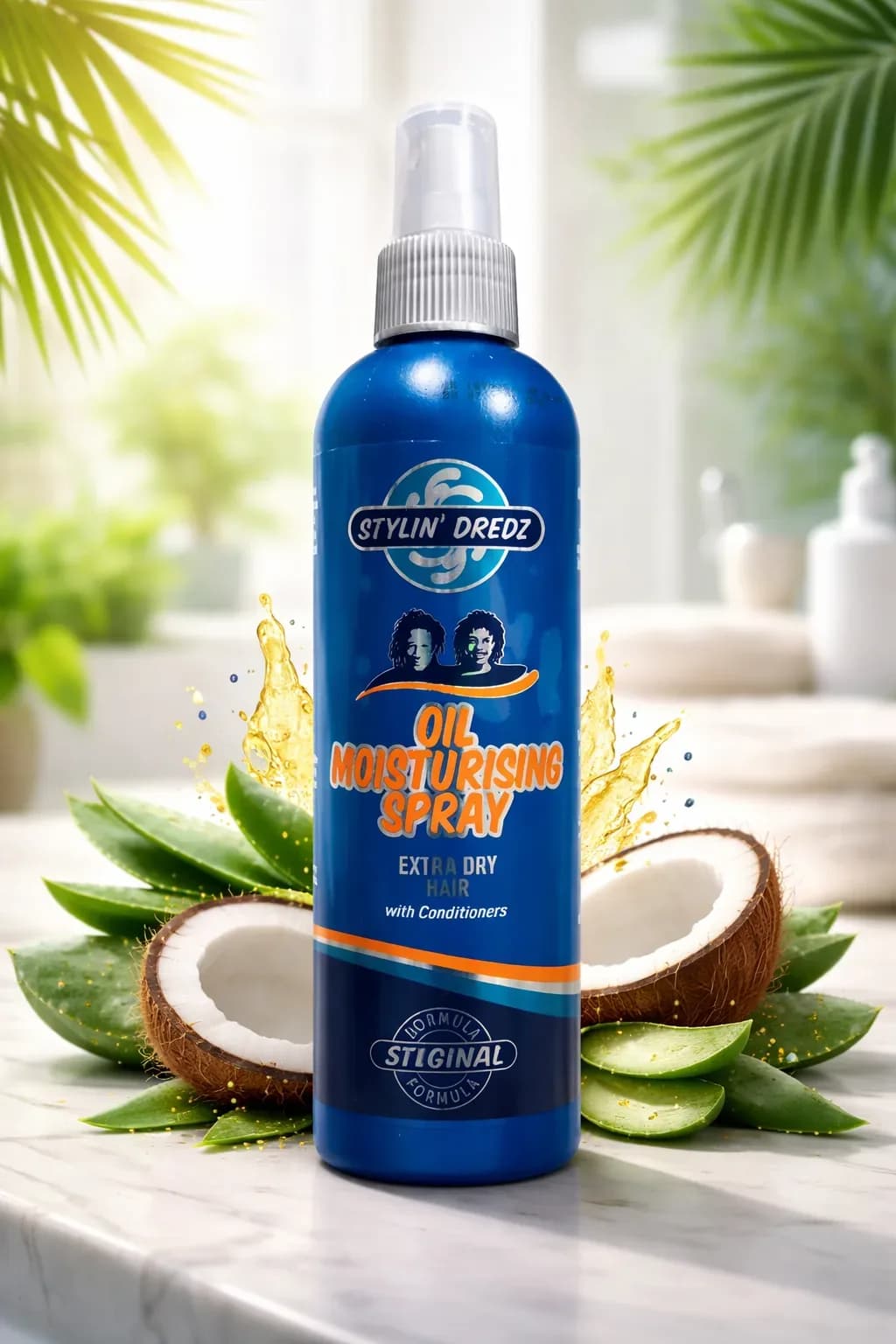 Stylin’ Dredz Oil Moisturising Spray – Extra Dry Hair