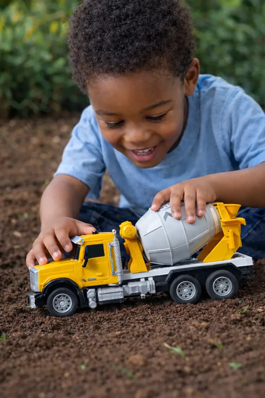 Mega Build Kids Cement Mixer Truck