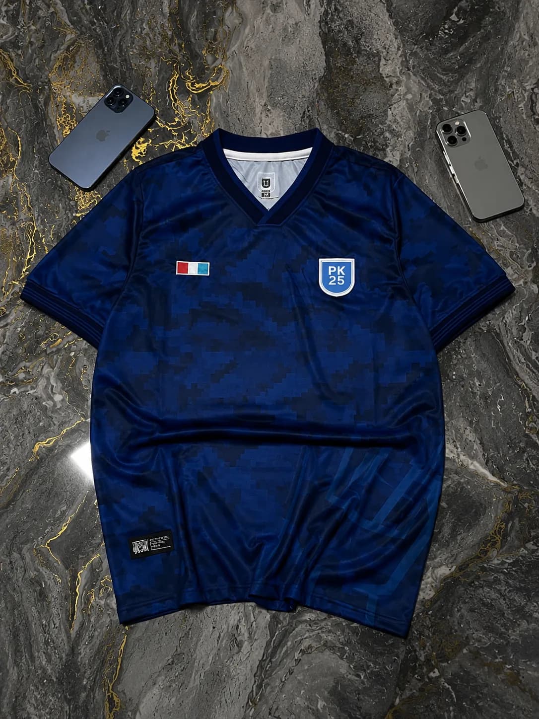 PK 25 Blue Digital Camo Jersey