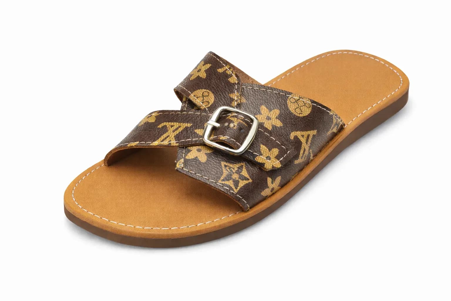 LuxeMonogram Classic Buckle Slide