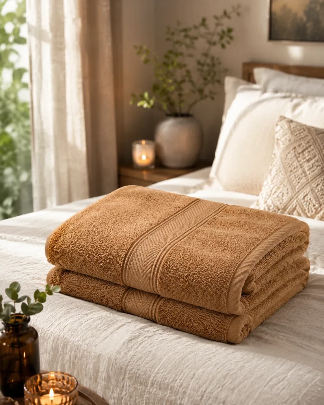 Premium Soft Bath Towel – 180cm × 60cm – Available in Multiple Colors
