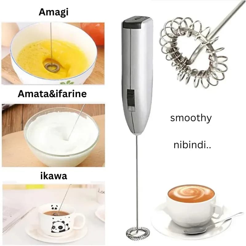 Electric Handheld Milk Frother & Mini Mixer