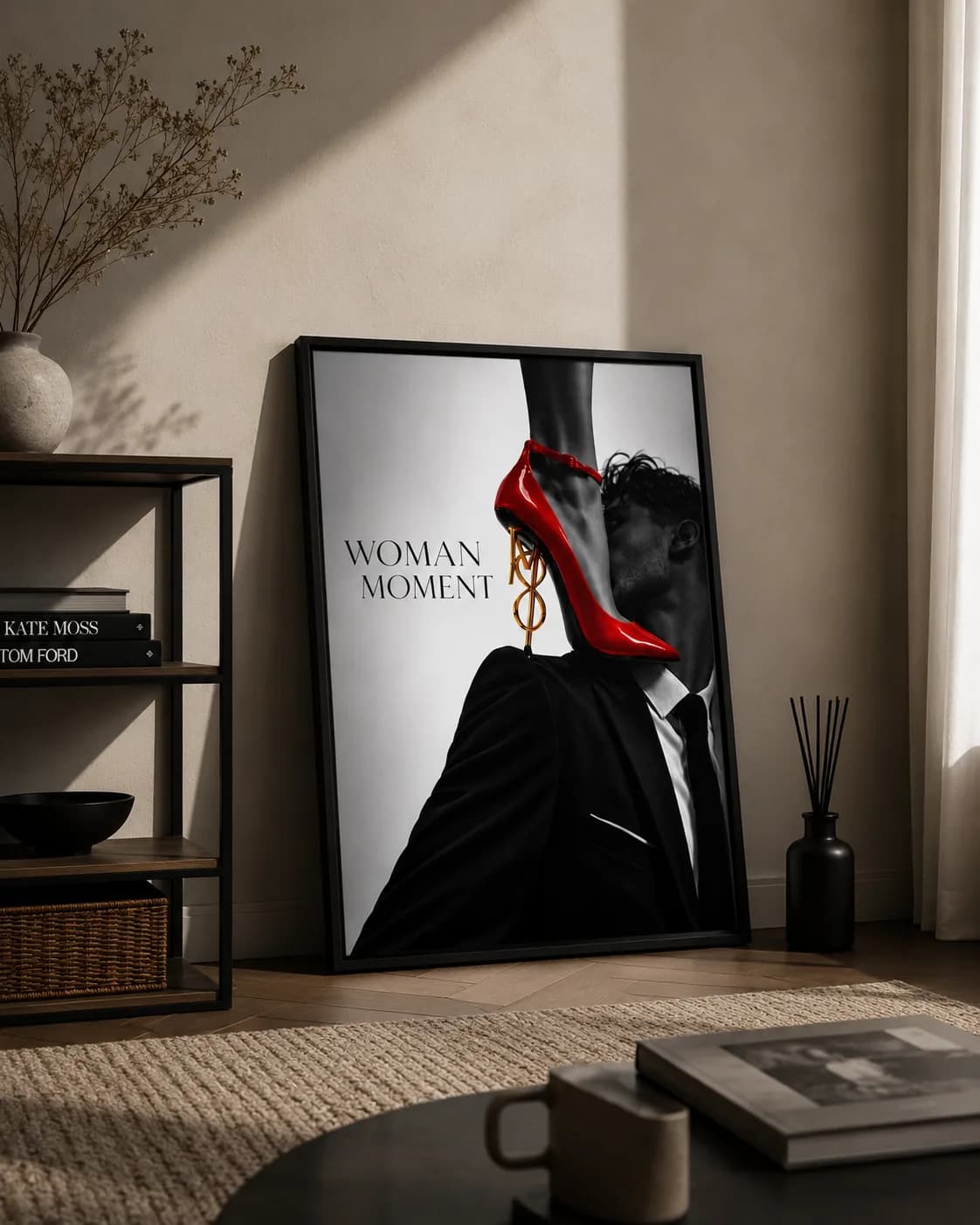 Woman Moment – Premium Framed Wall Ar