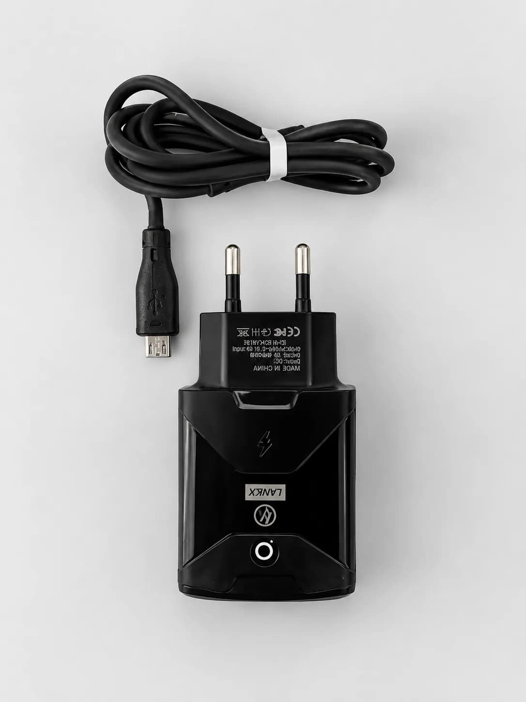 FastCharge Micro USB Wall Charger Set – EU Plug Adapter & Cable