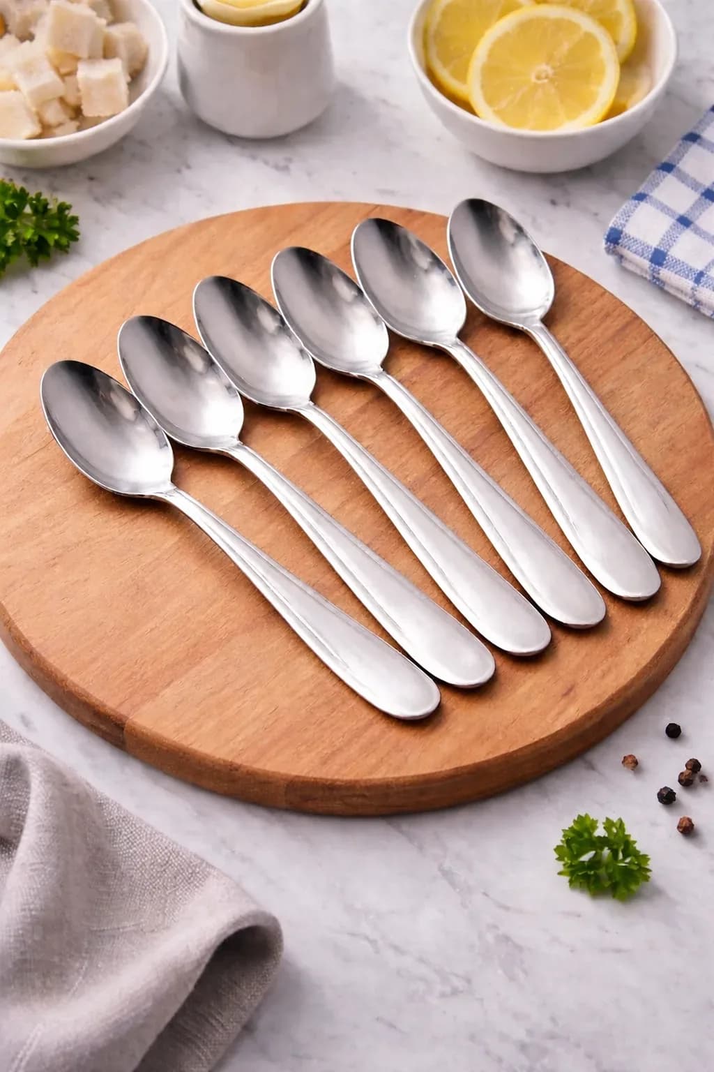 Stainless Steel Spoons Set (6 Pieces / 12 Pieces)