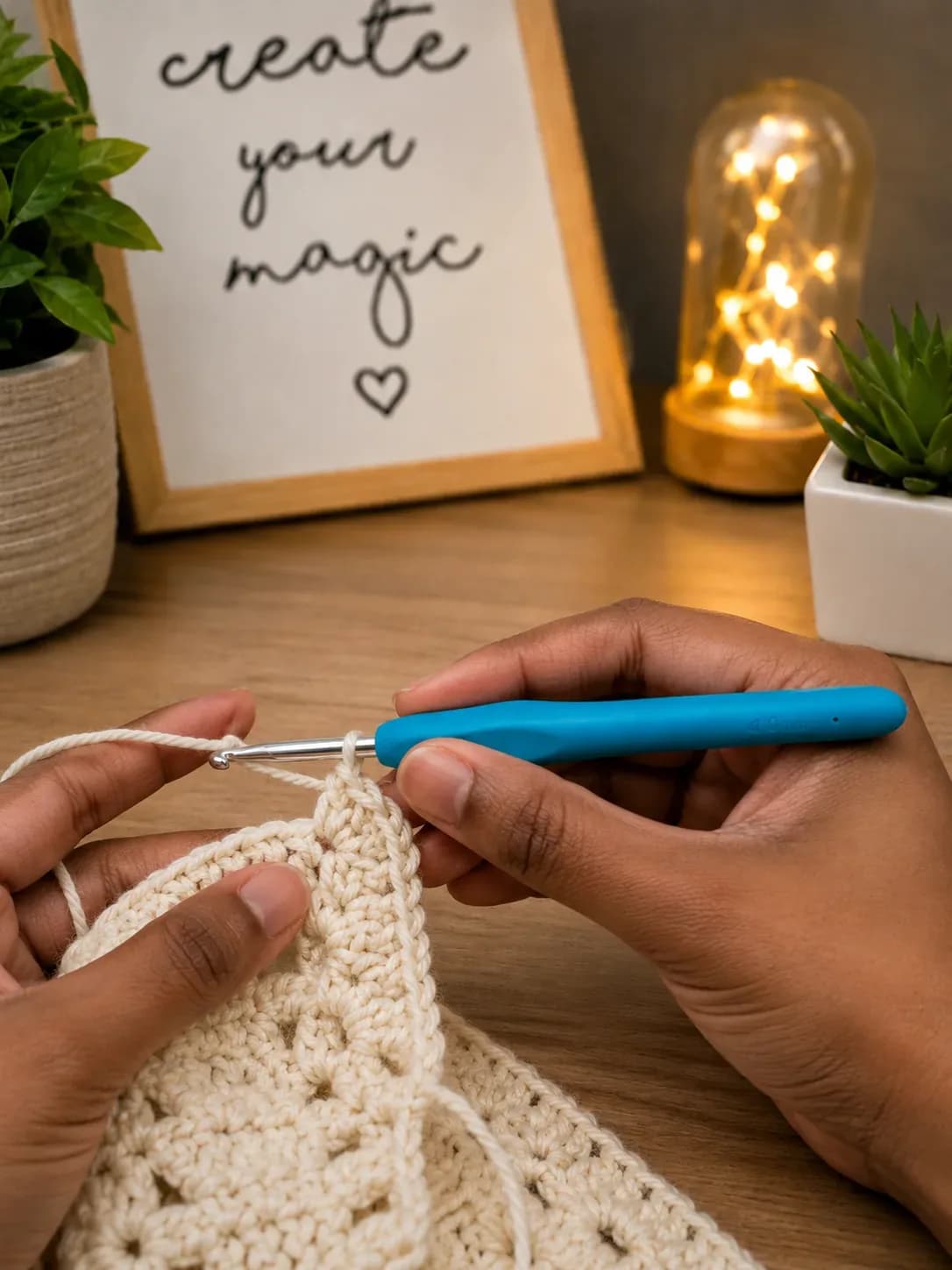 Ergonomic Crochet Hook