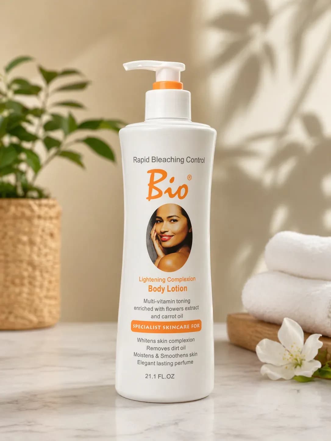 Bio Rapid Bleaching Control Lightening Complexion Body Lotion