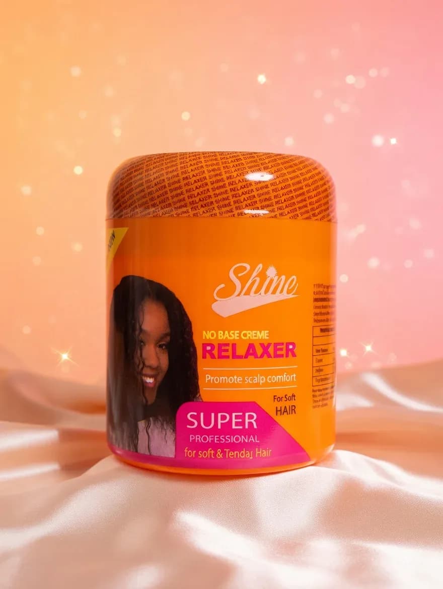 Shine No-Base Creme Relaxer – Super Professional (Soft & Tender Hair)
