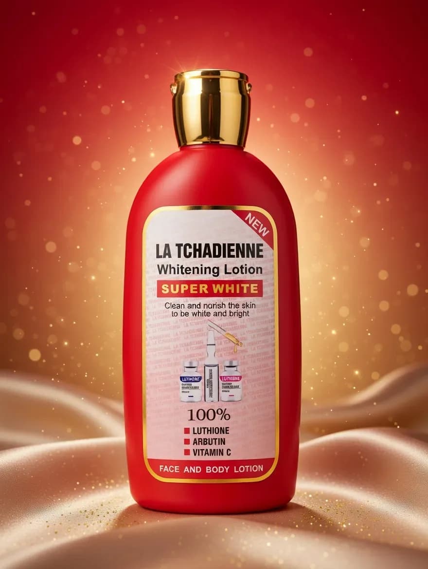 La Tchadienne Super White Whitening Face & Body Lotion
