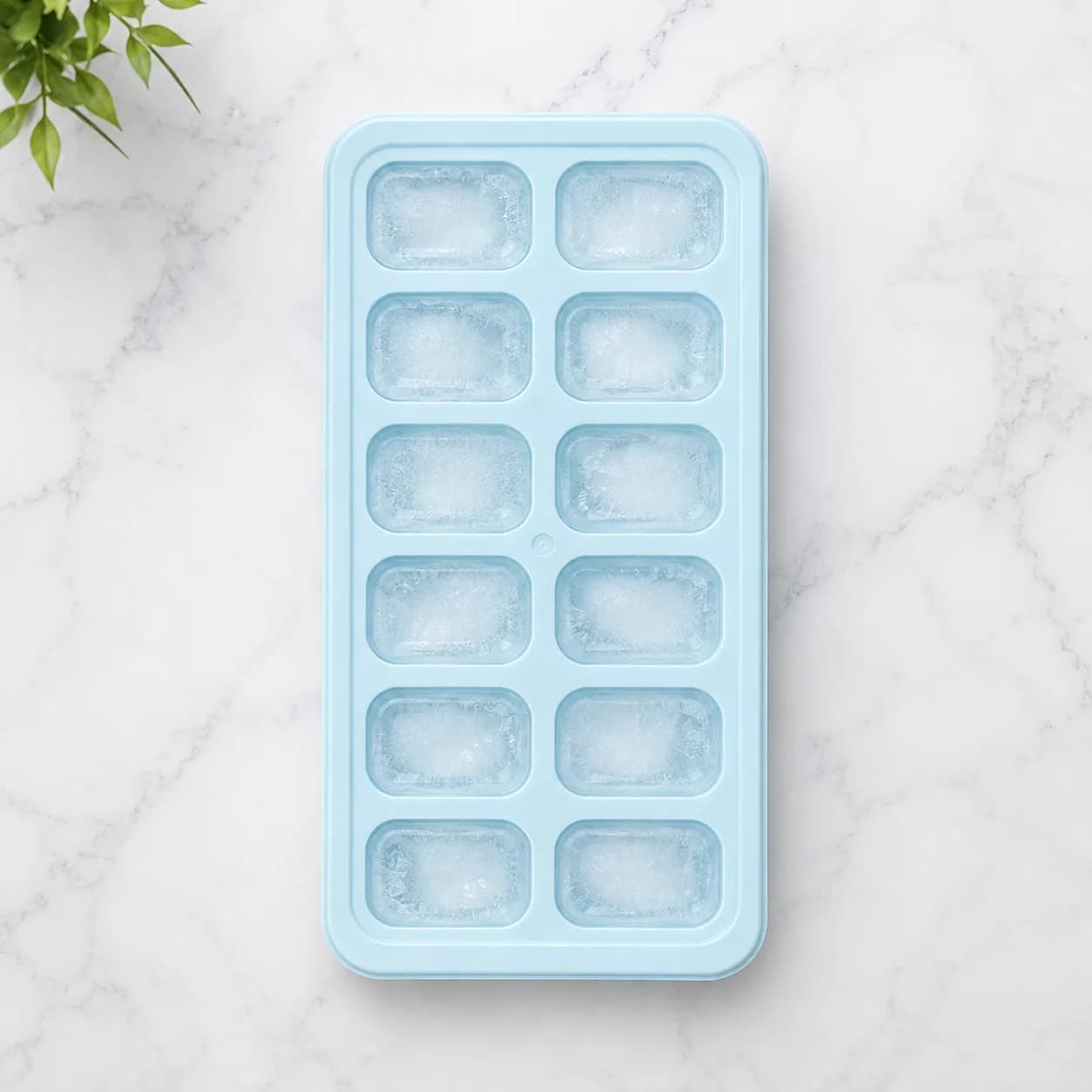 12-Cavity Reusable Ice Cube Tray
