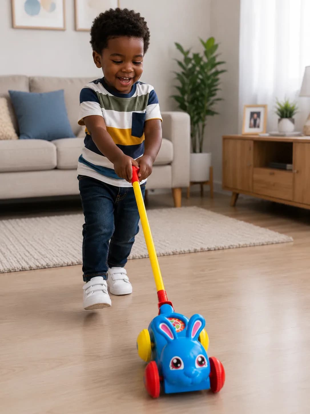 Push & Roll Bunny Toy Car