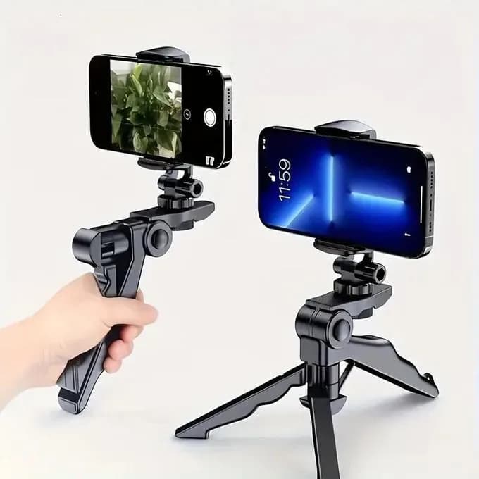Flexible Mini Tripod & Phone Holder