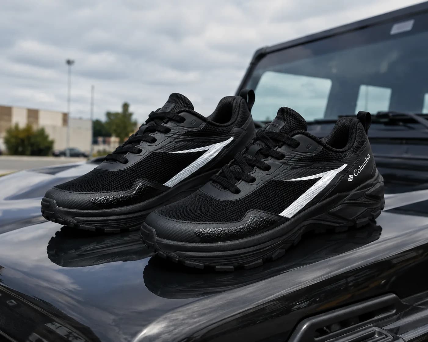 Columbia Black Trail Running Sneakers