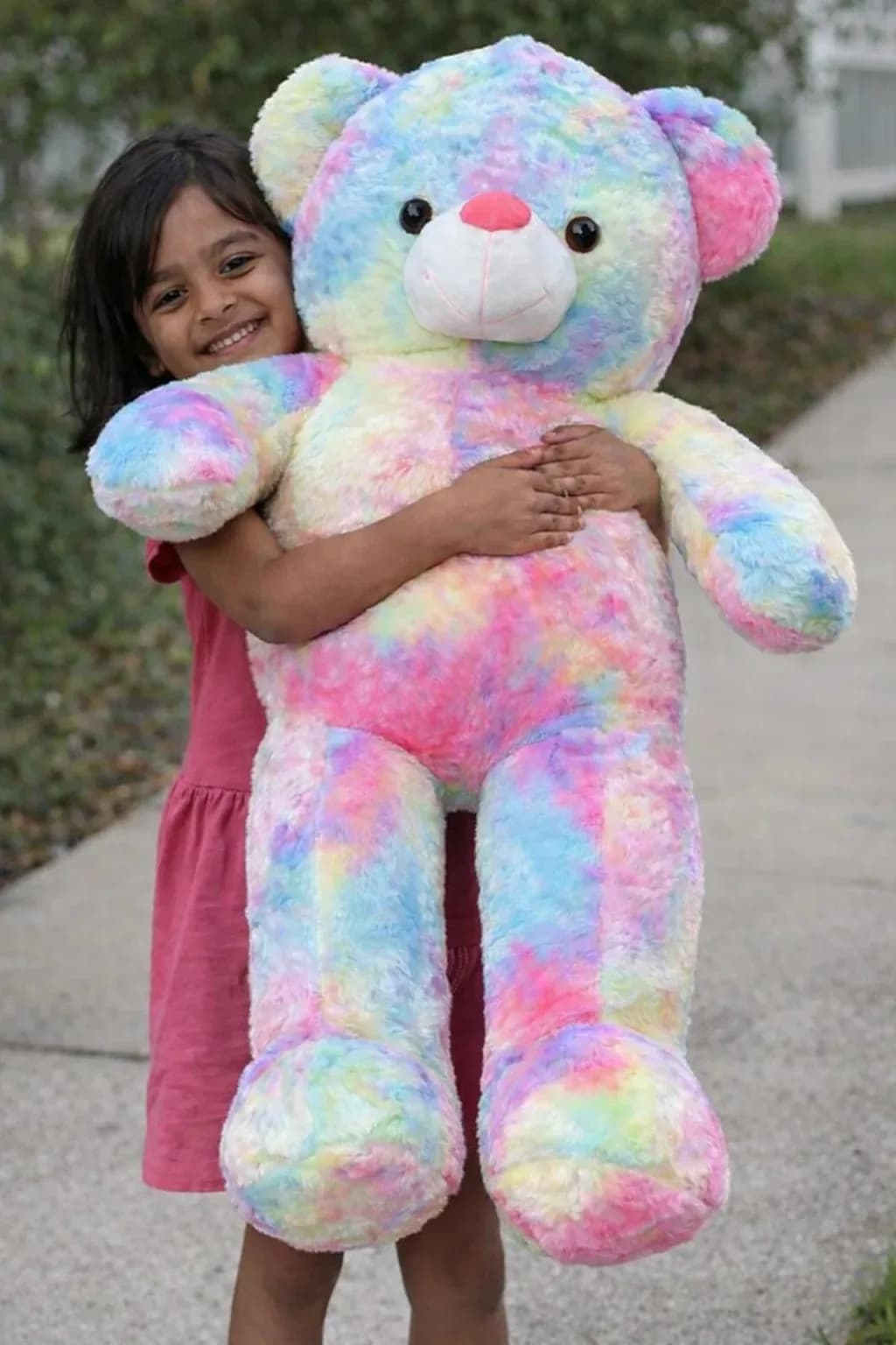 Rainbow Dreams Giant Teddy Bear