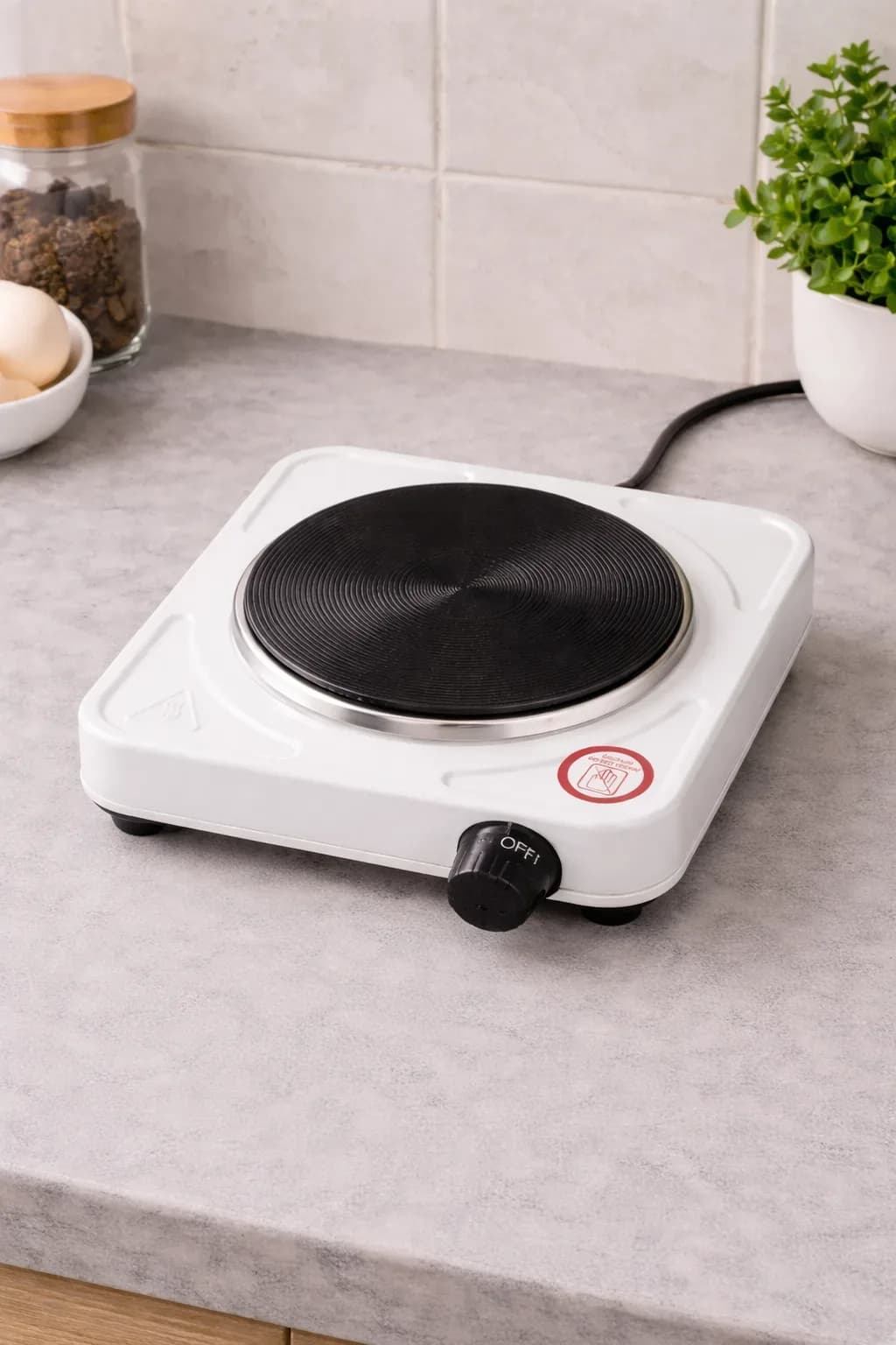 Portable Electric Single Burner Hot Plate