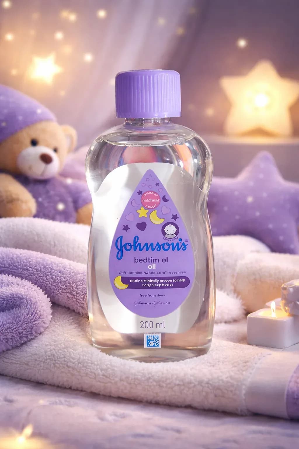 Johnson’s Bedtime Baby Oil (200 ml)