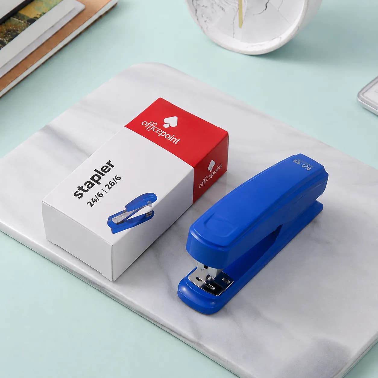M&G No.12 Office Stapler (ABS916D7) – Blue