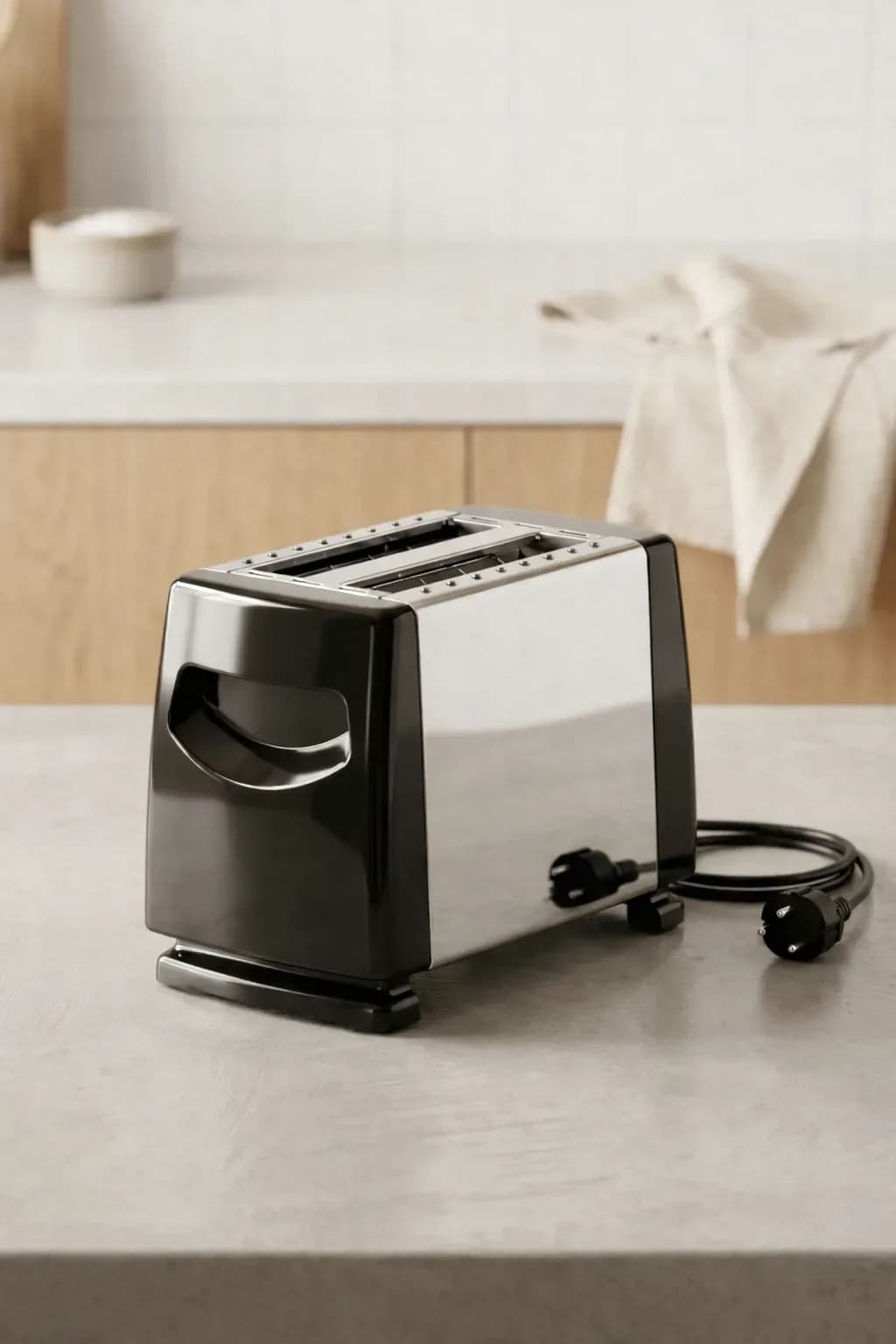 2-Slice Electric Bread Toaster