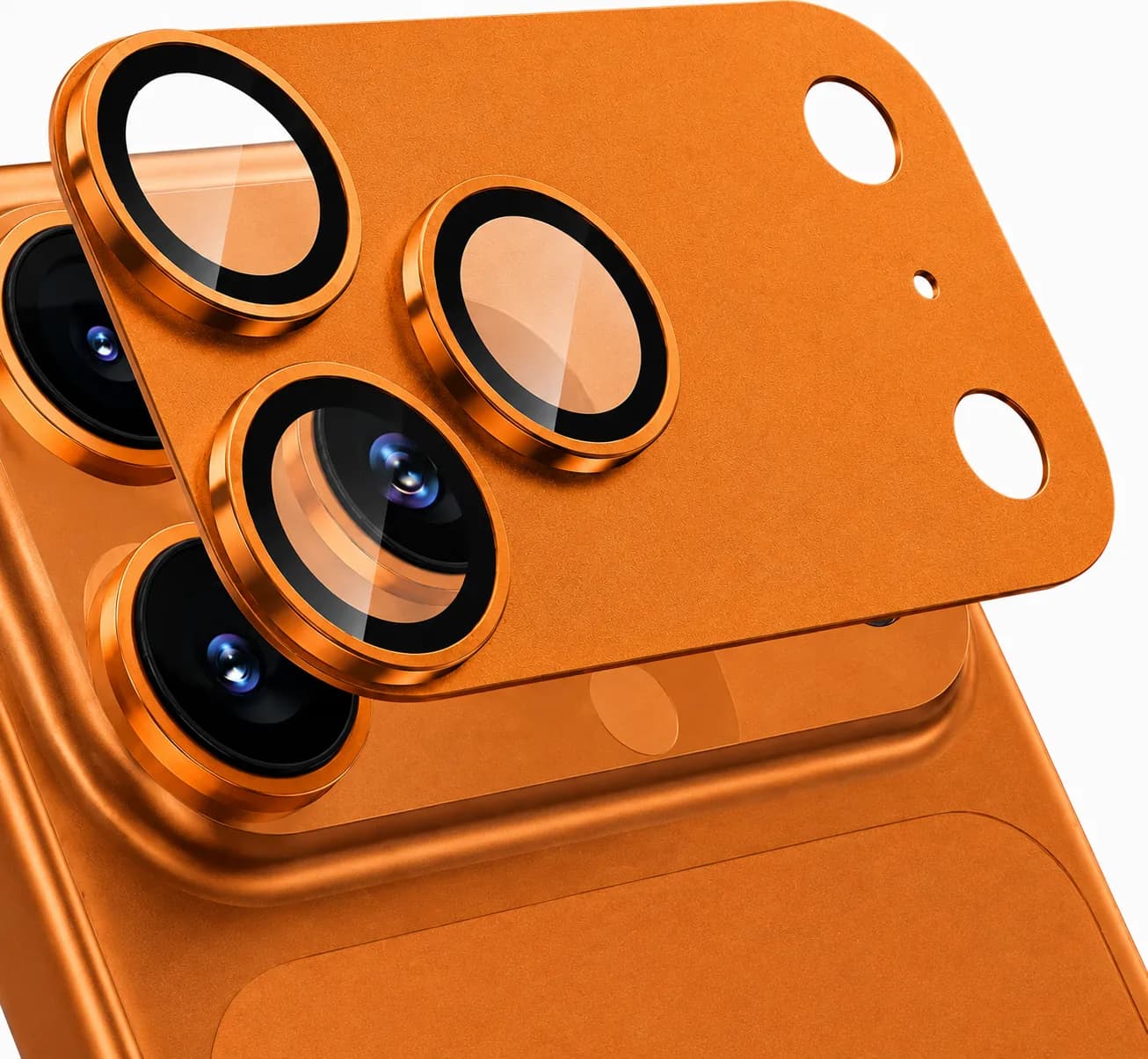 iPhone 17 Pro / Pro Max Camera Lens Protector – Metallic